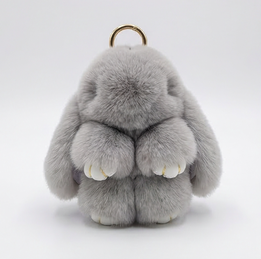 Luluri™ – Fluffy Bunny Bag Charm