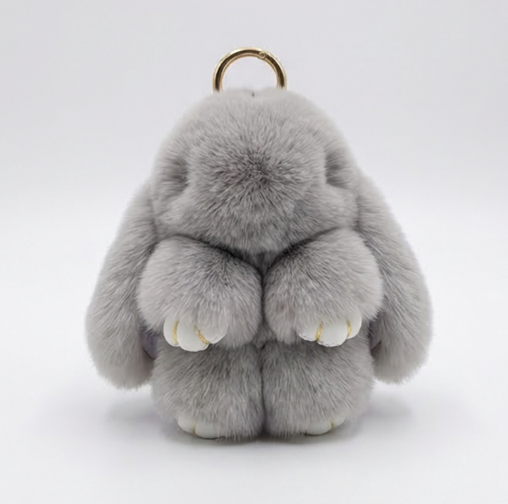 Luluri™ – Fluffy Bunny Bag Charm