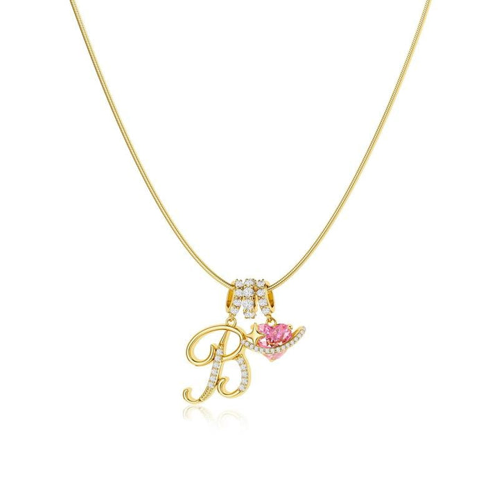 Levara™ – Personalized Initial Heart Necklace