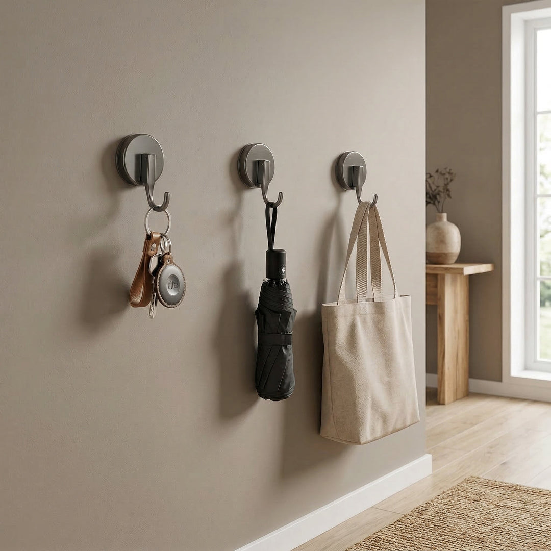 Holdlox™ – No Drill Wall Hooks for Smooth Surfaces