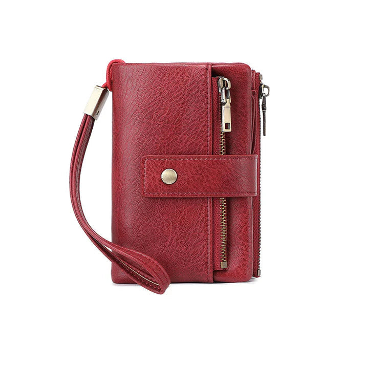 Veluna™ Long Wallet with Phone Pocket and Wrist Strap