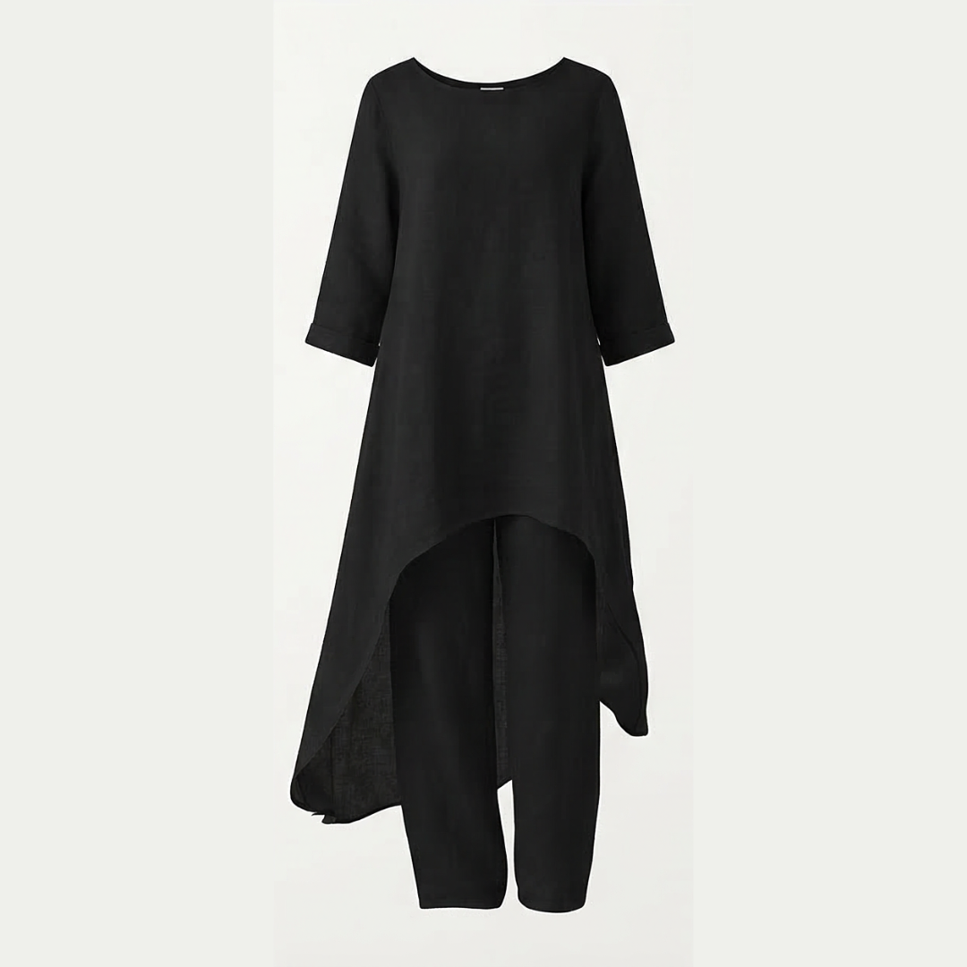 Vivara™ – Flowy High Low Tunic Set