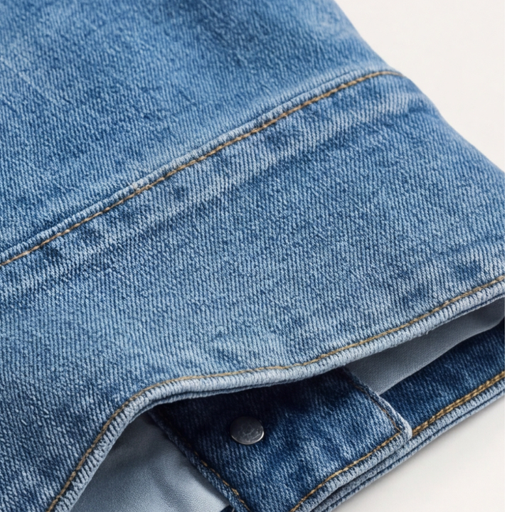 Revelle™ – Retro Button Front Wide Leg Jeans