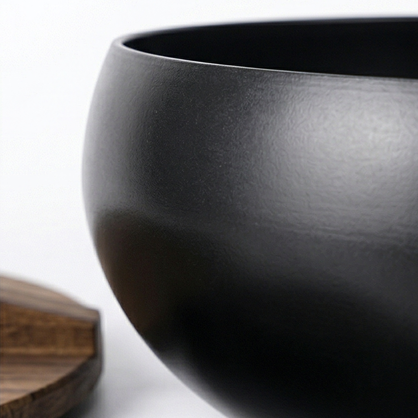 Forgehome™ – Deep Belly Cast Iron Wok with Lid