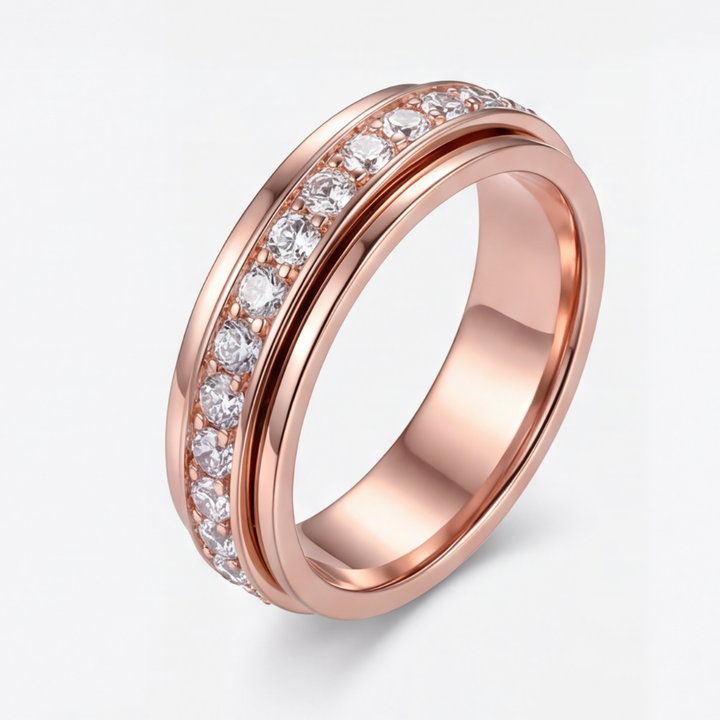 Serenova™ Rotating Zirconia Spinner Ring