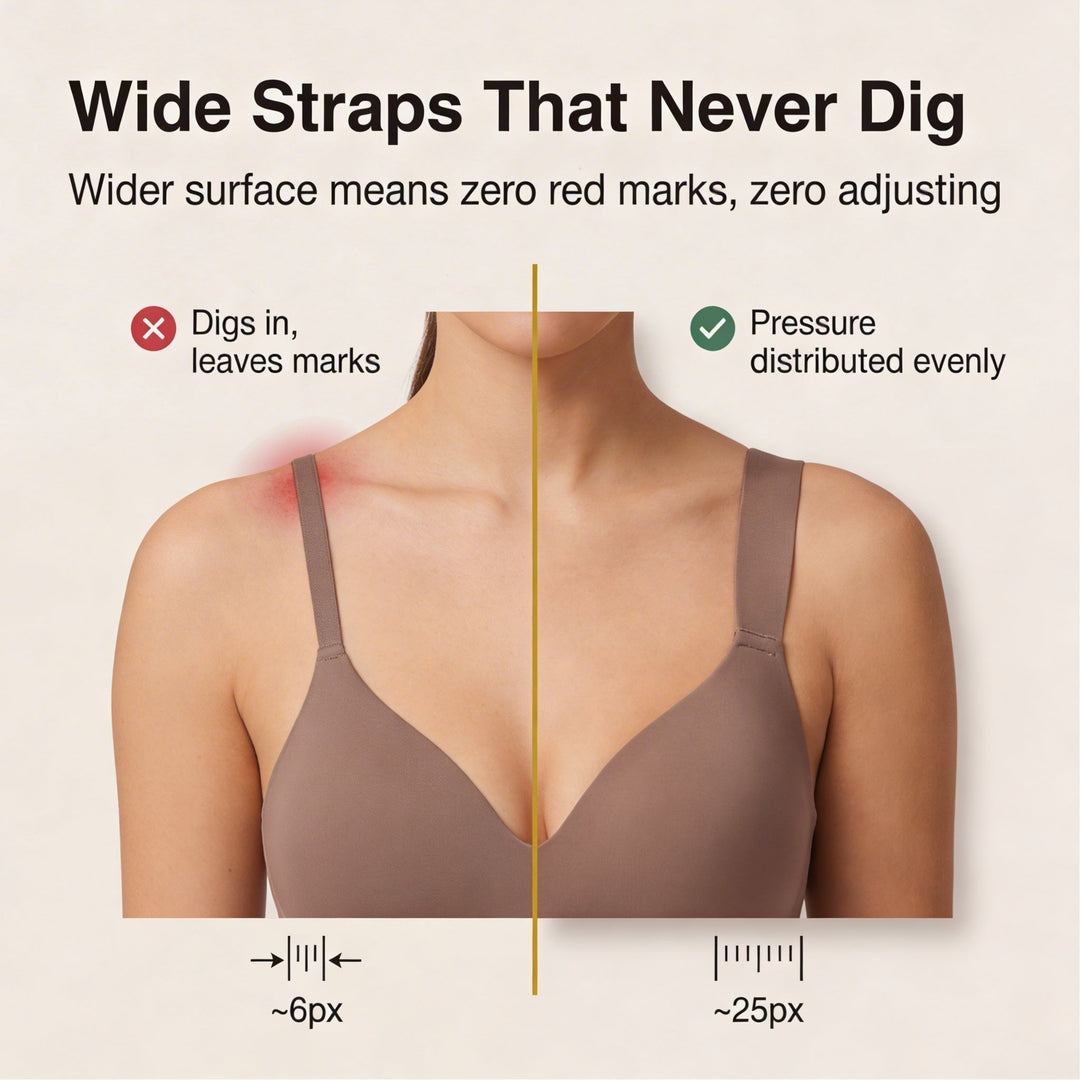 Veluna™ – Seamless Deep V Wireless Lift Bra