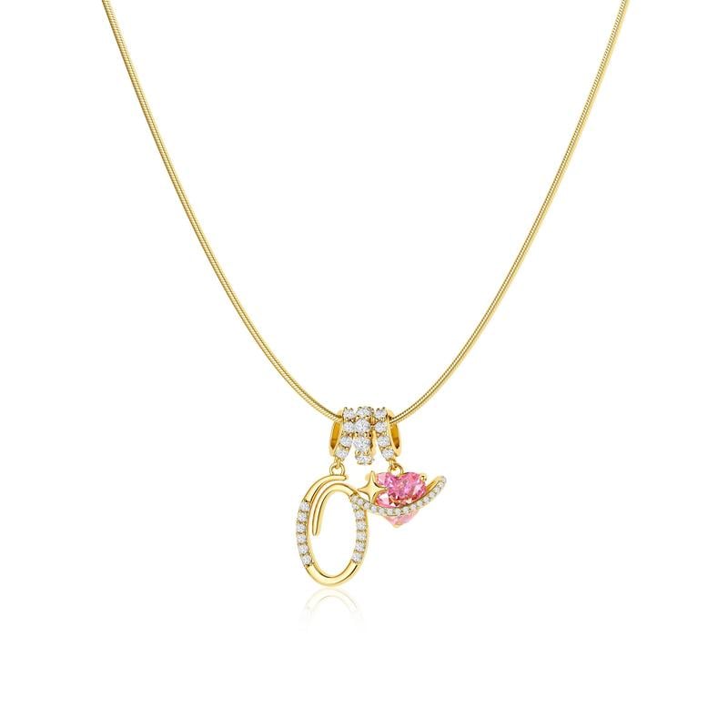 Levara™ – Personalized Initial Heart Necklace