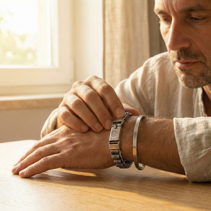 Mantaro™ – Mantra Spinning Wheel Bracelet