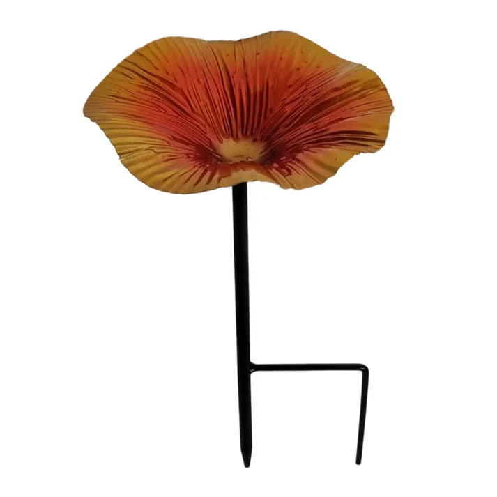 Floressa™ – Hand Painted Flower Bird Feeder Stake