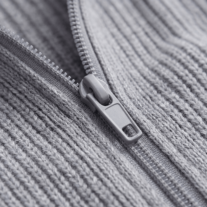 Covena™ – Soft Knit Zip Up Cardigan with Pockets