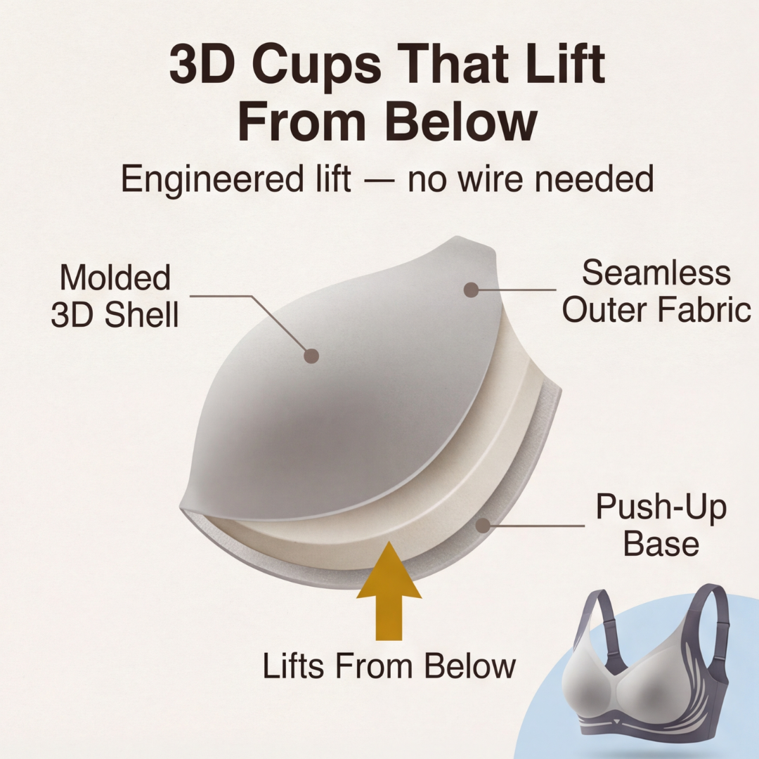 Veluna™ – Powerful Push Up Seamless Bra