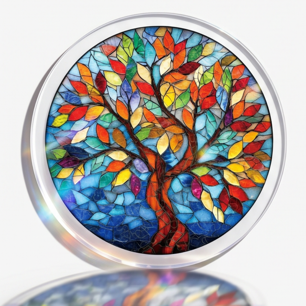 Lunavia™ – Stained Glass Suncatcher Puzzle