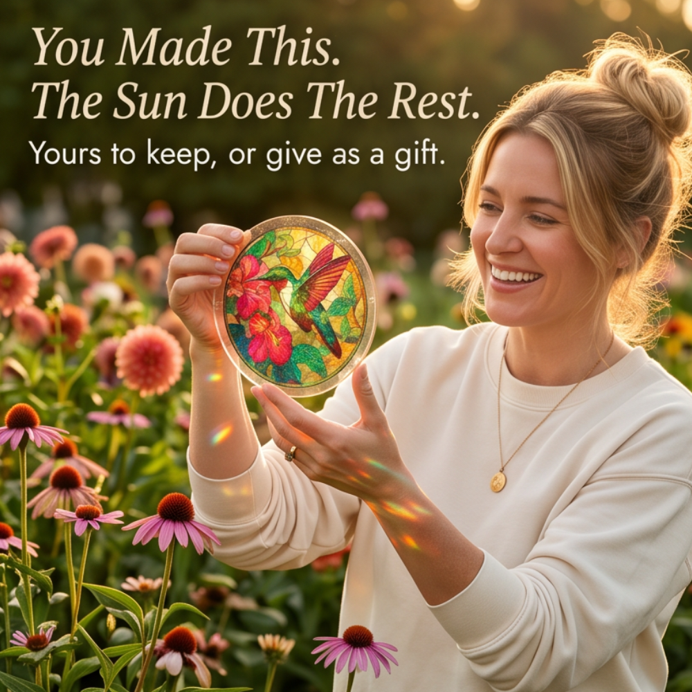 Lunavia™ – Stained Glass Suncatcher Puzzle