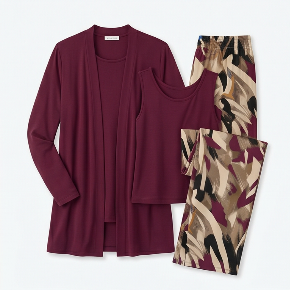 Taylor™ – Elegant 3-Piece Cardigan Set