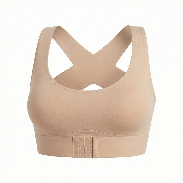 PosturaBella™ - Cross-Back Wireless Support Bra