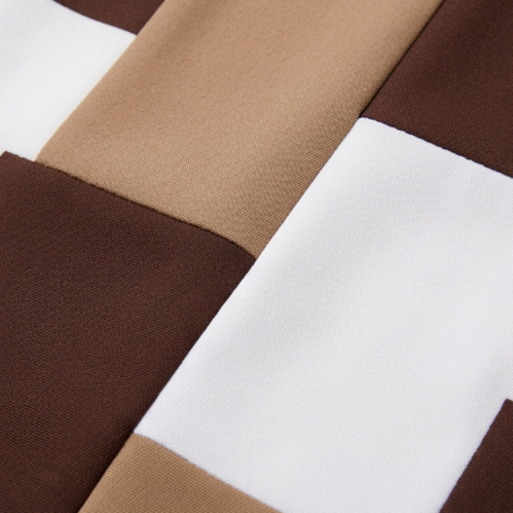 Lunavia™ Elegant Color-Block Peplum Set for Effortless Polish