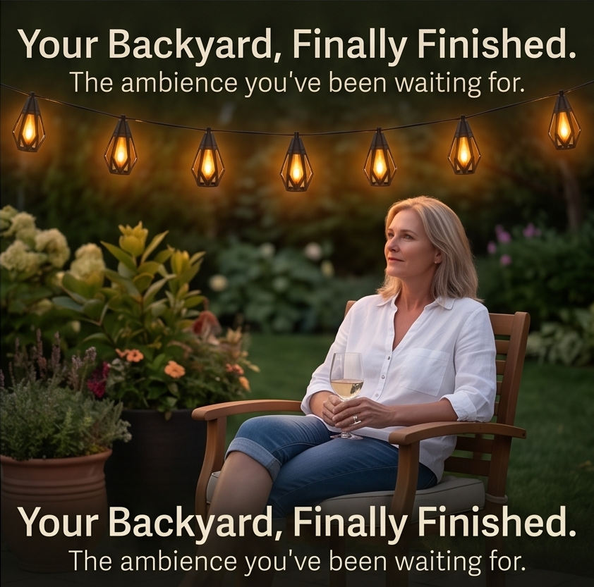 Lumara™ Solar Flame-Flicker Lantern String Lights
