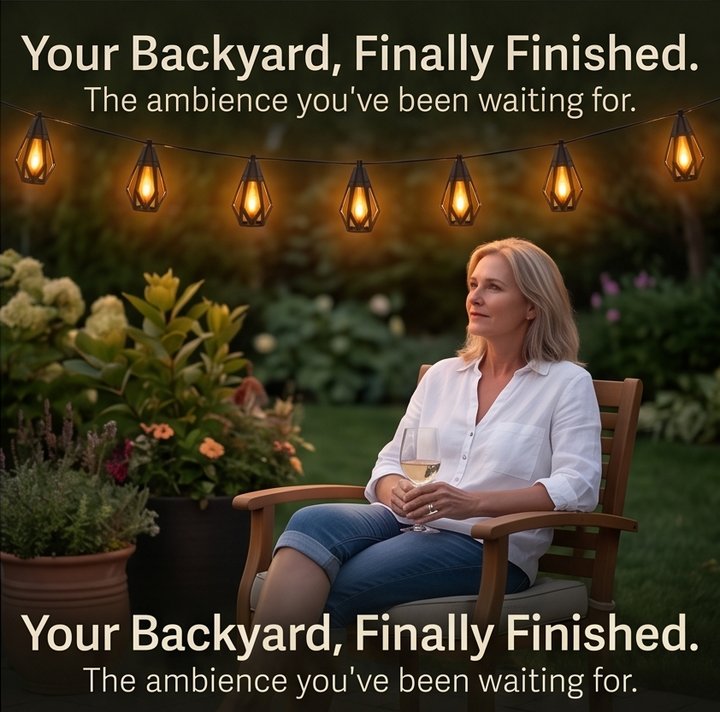 Lumara™ Solar Flame-Flicker Lantern String Lights