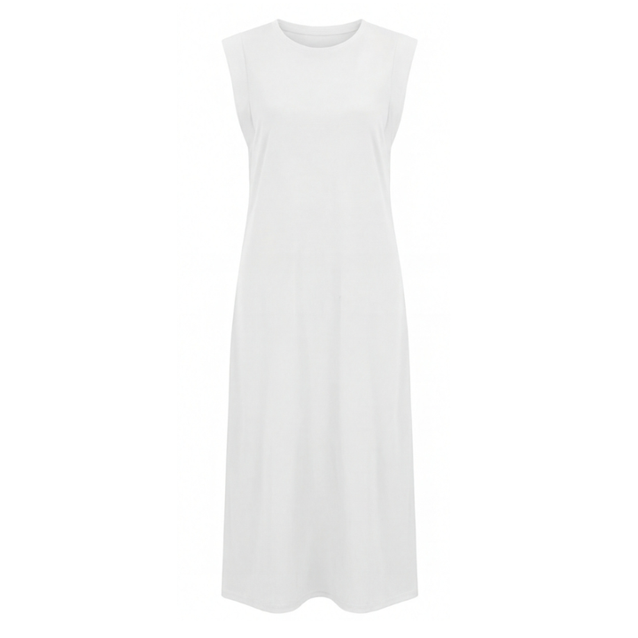 Ellara™ – Wrinkle Free Maxi Dress with Side Slit