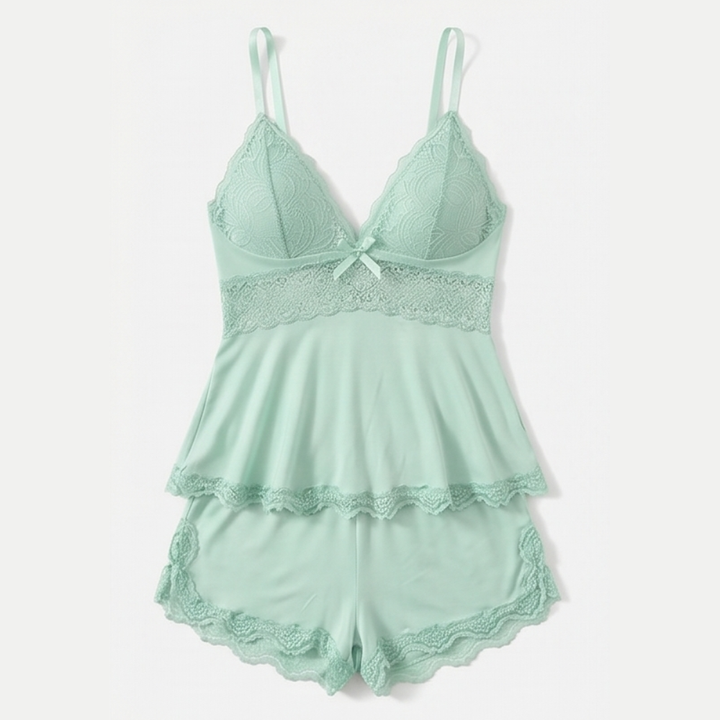 Lunella™ Tiered Lace Cami Pajama Set