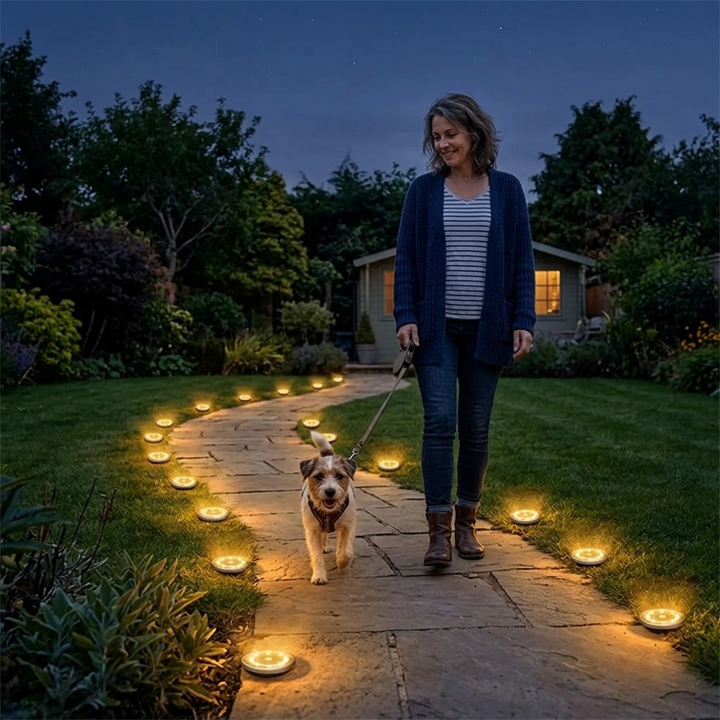 Lumeré™ – Warm-Glow Solar Path Lights