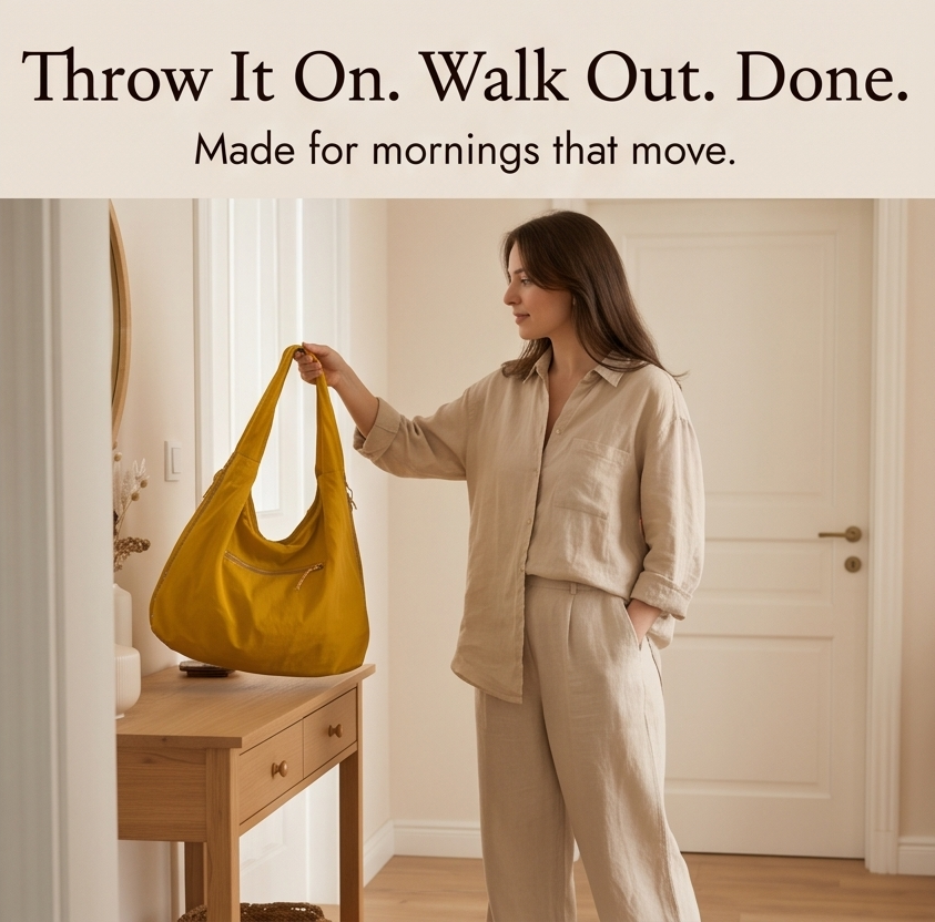 LunaLush™ – Slouchy Everyday Shoulder Bag