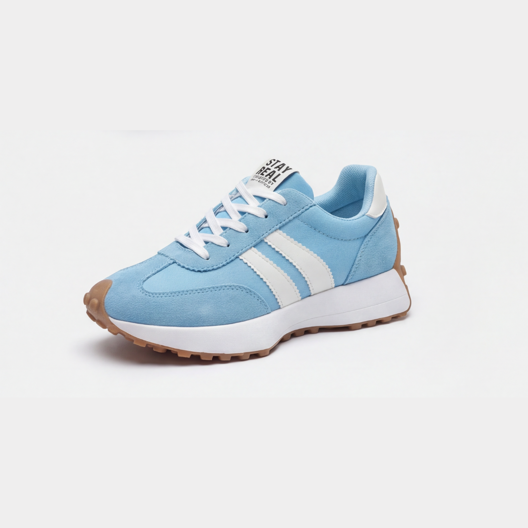 Velora™ Retro Suede Sneakers for All Day Comfort