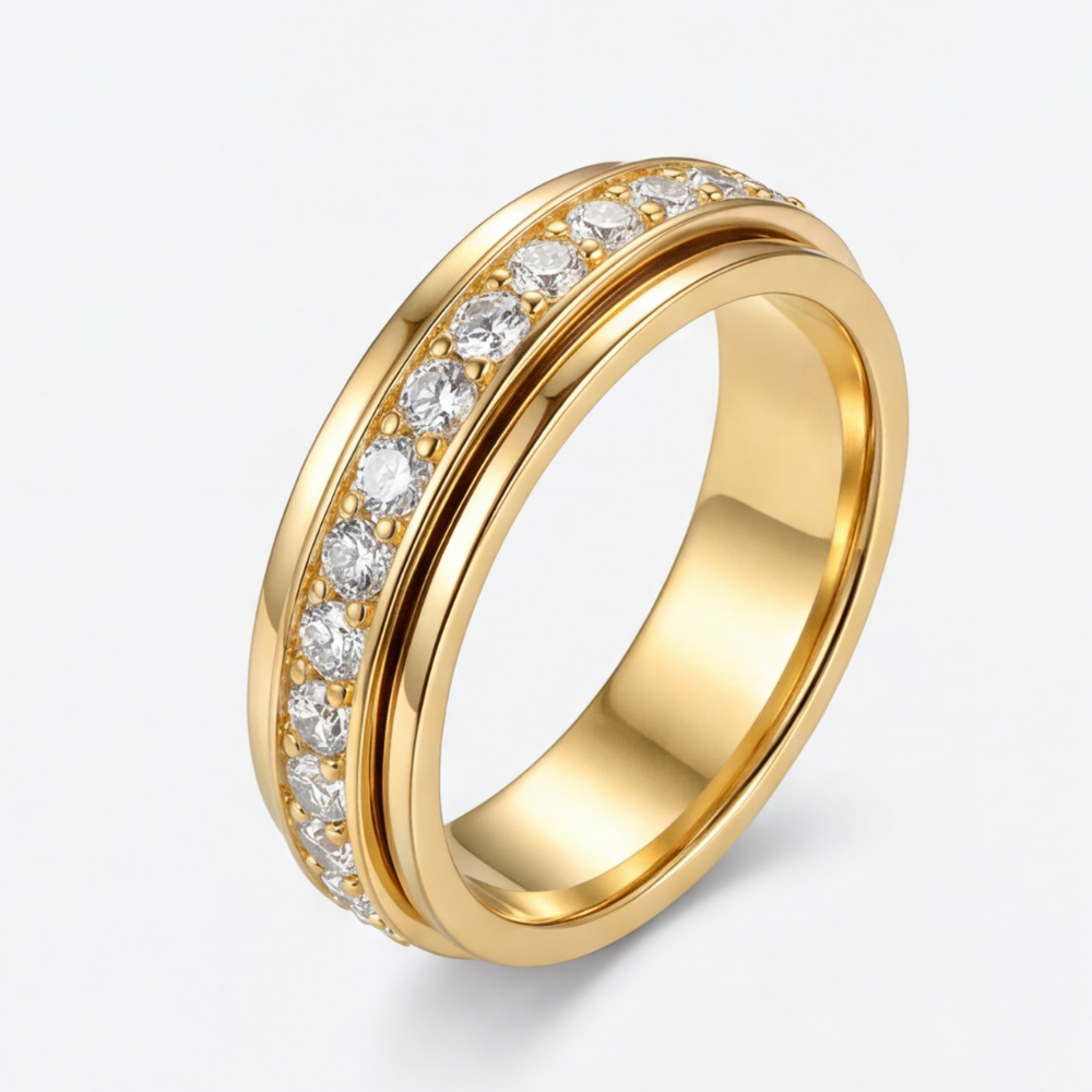 Serenova™ Rotating Zirconia Spinner Ring
