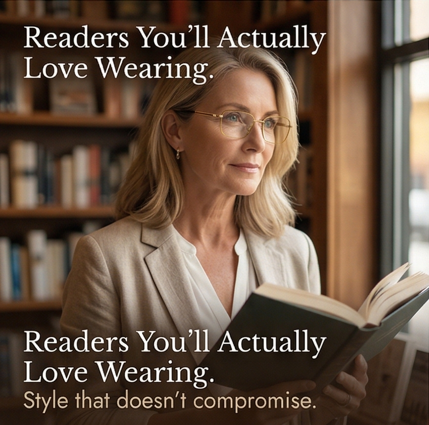 Lumivue™ – 2 in 1 Photochromic Reading Glasses