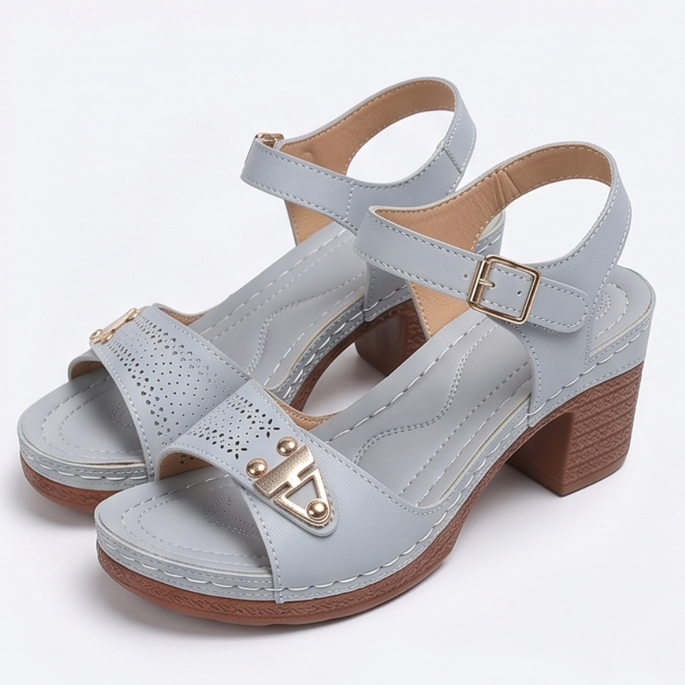 Luna™ Cushioned Block Heel Sandals for All-Day Wear