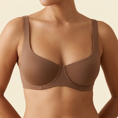 Veluna™ – Seamless Unlined Balconette Bra