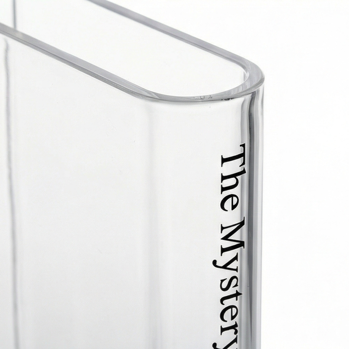 Florenza™ – Transparent Book Vase for Flowers