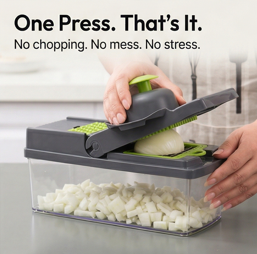 Slicera™ – All in One Veggie Prep Station