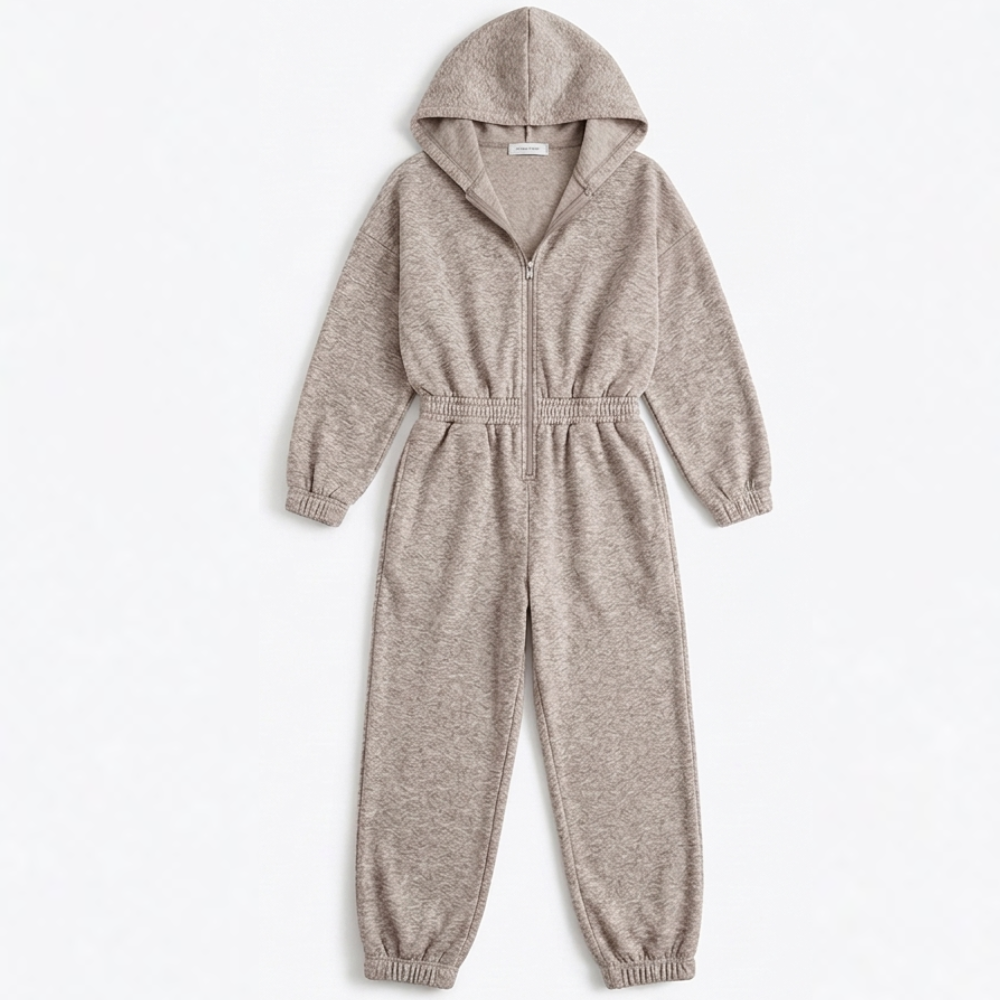 Elowyn™ – Cozy One Piece Hooded Jumpsuit