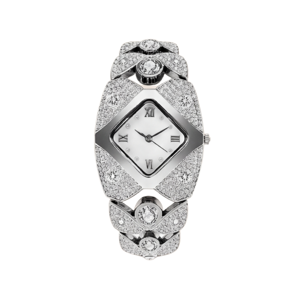 Lumivra™ Sparkling Rhinestone Vintage Watch