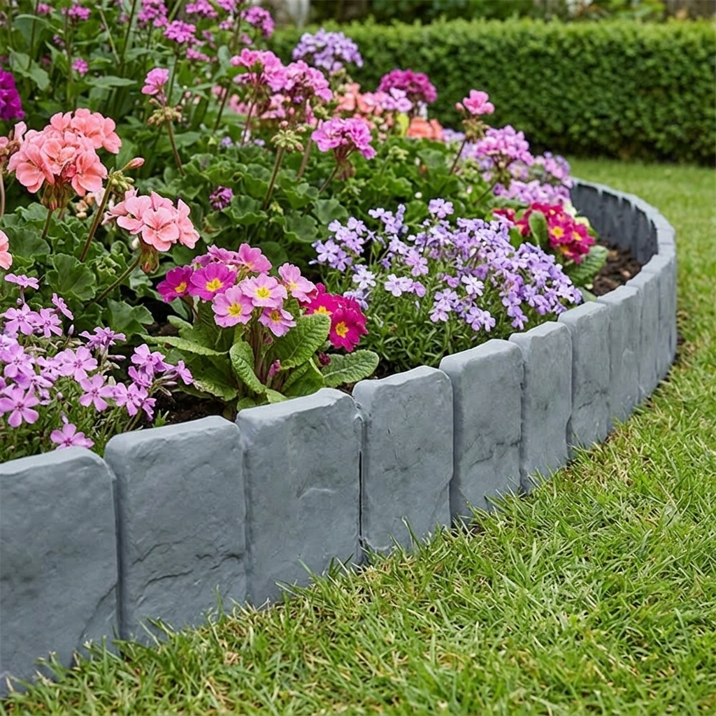 Stoneborder™ Faux Stone Garden Edging