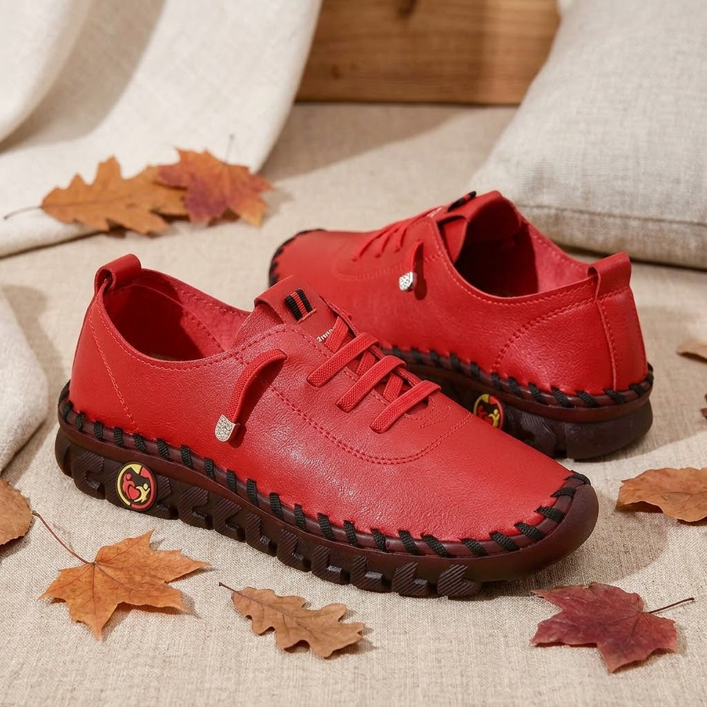 Marlowe™ - Hand-Stitched PU Loafers for All-Day Comfort