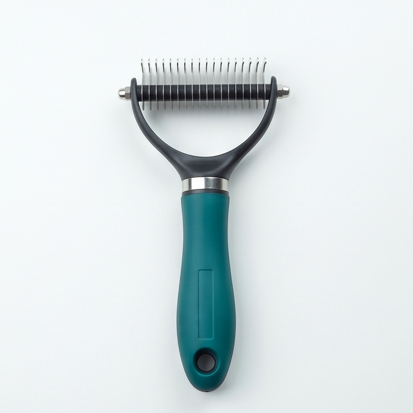PetGroom™ – Double-Sided Dematting Brush for Dogs and Cats