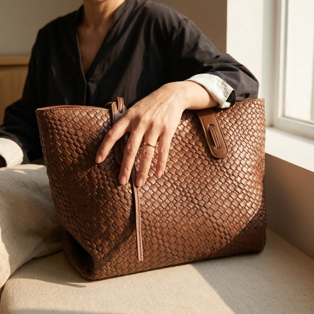 Tessara™ – Soft Woven Everyday Tote