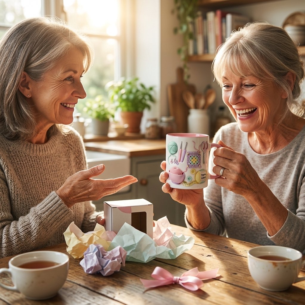 Yarnlove™ – 3D Crafting Mug for Knitters and Crocheters