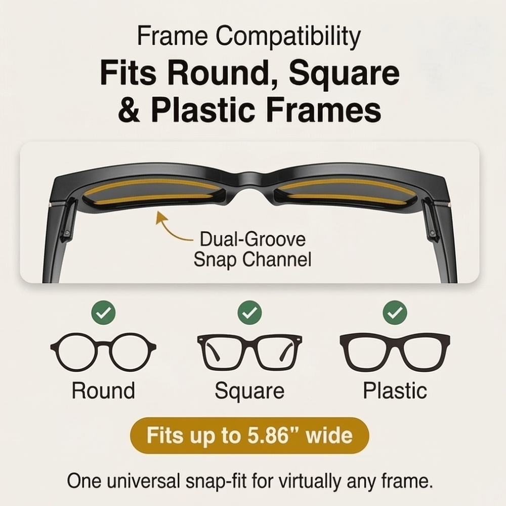 Ovashade™ – Polarized Fit Over Sunglasses
