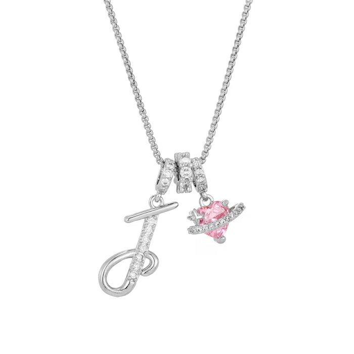 Levara™ – Personalized Initial Heart Necklace