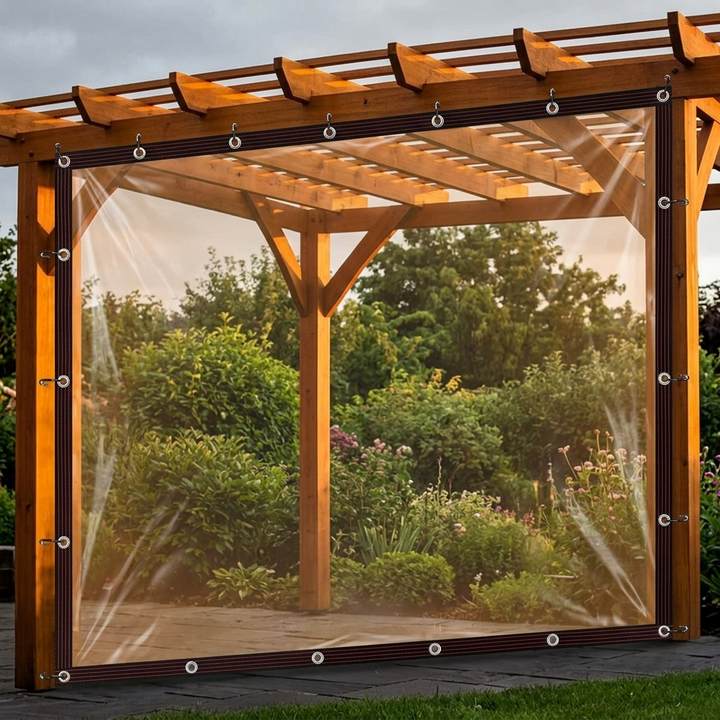 Clearvana™ – Clear Heavy-Duty Patio Tarp