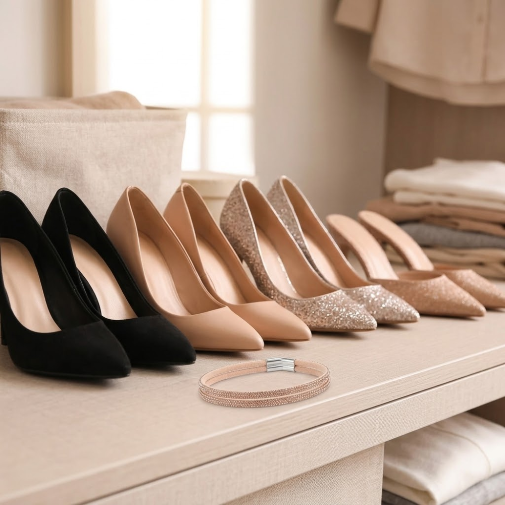 Strella™ – Instant Glam Rhinestone Heel Straps