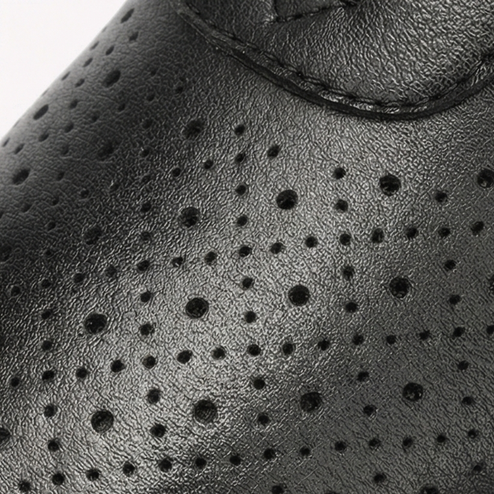 Aerella™ – Breathable Perforated Block Heel Lace Up Shoes