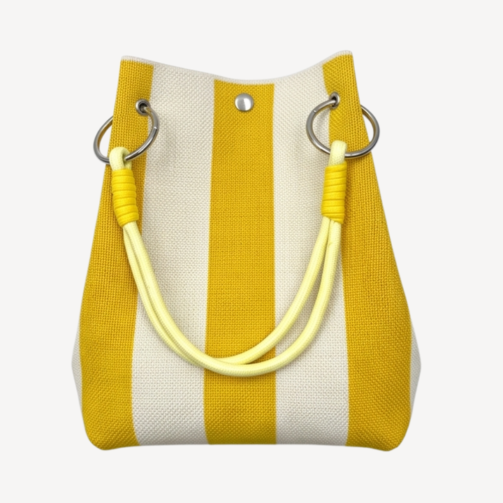 Sundara™ – Striped Knit Bucket Bag for Everyday Style