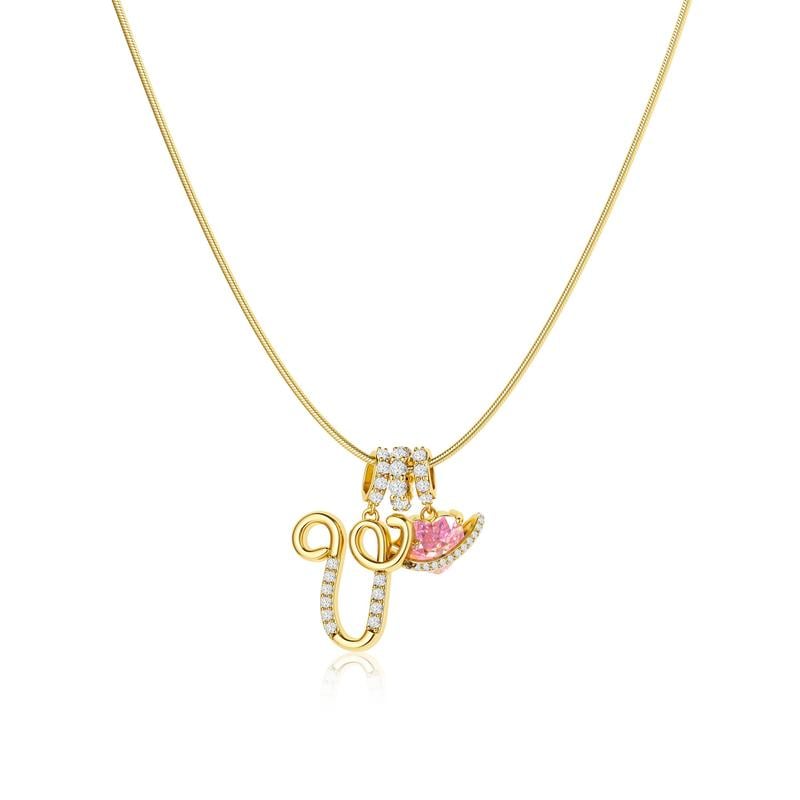 Levara™ – Personalized Initial Heart Necklace