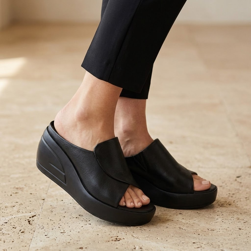 Luneva™ - Cushioned Wedge Sandals for Wide Feet