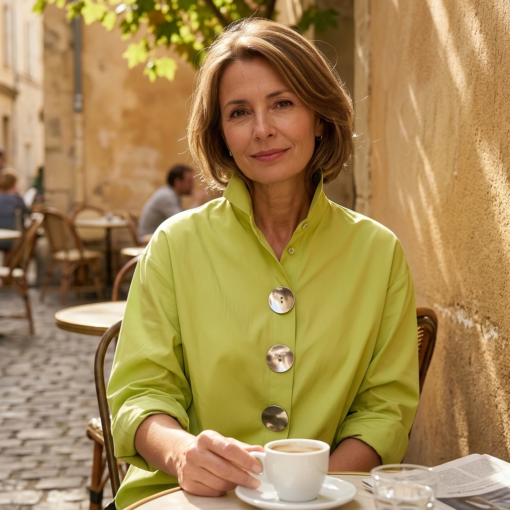 Milenza™ – Italian Style Statement Blouse