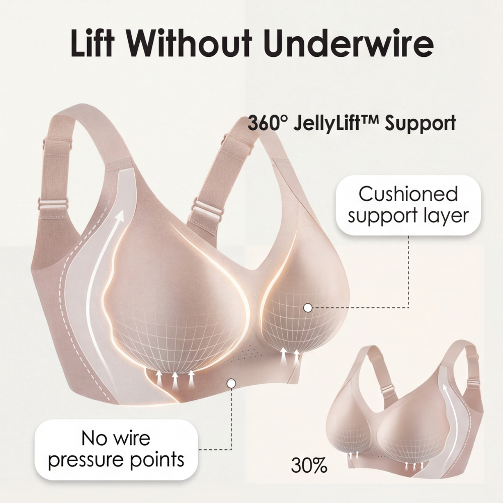Veluna™ Full Coverage Wireless Support Bra